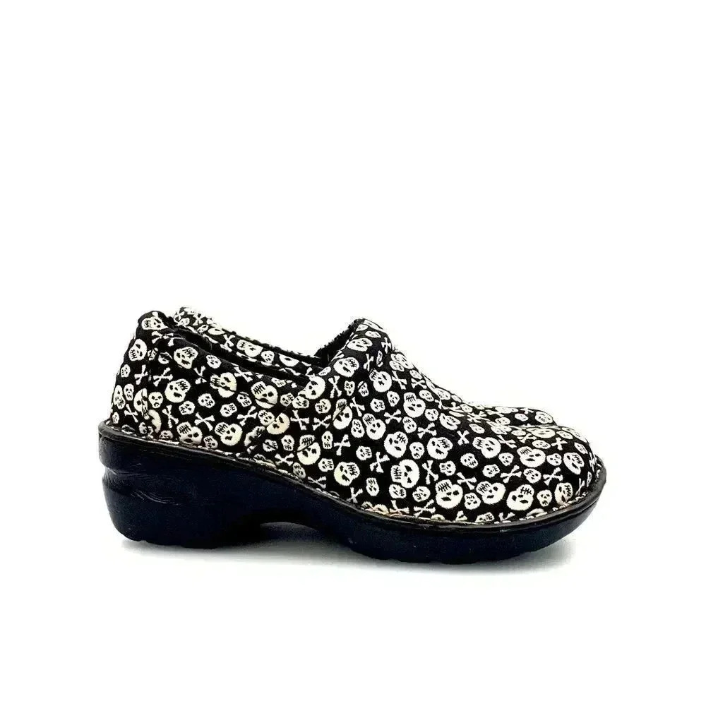 BOC Born Concept Skull Peggy Fabric Comfort Clogs